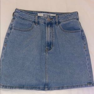 BRANDY MELVILLE JEAN SKIRT